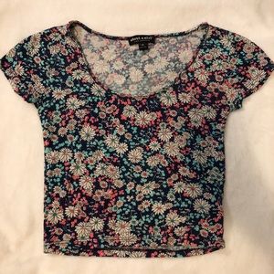 Flowered crop top!